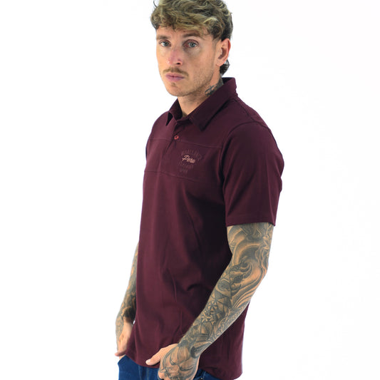 Polo Box Manga Corta Algodón Hombre Woallance Copenague