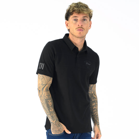 Polo Box Manga Corta Algodón Hombre Woallance Copenague H24