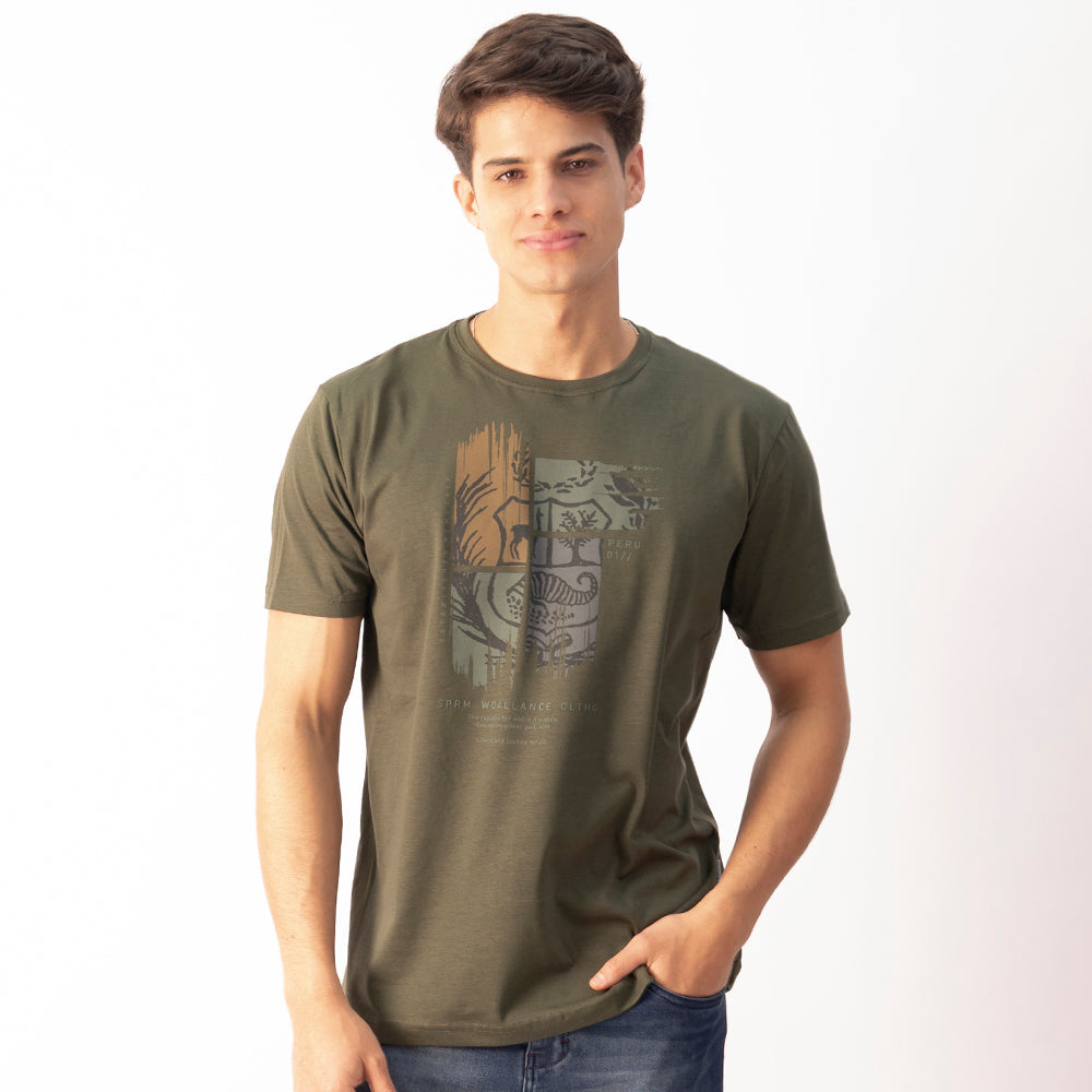 POLO MANGA CORTA ALGODÓN HOMBRE WOALLANCE CLASICO 006 H25