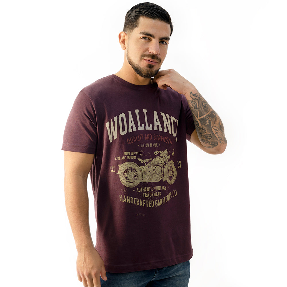 Polo Manga Corta Woallance Clasico 026 H25