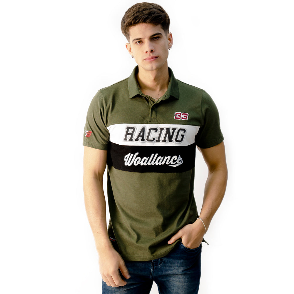 Polos Camisero Manga Corta Algodón Hombre Woallance Ayrton H25