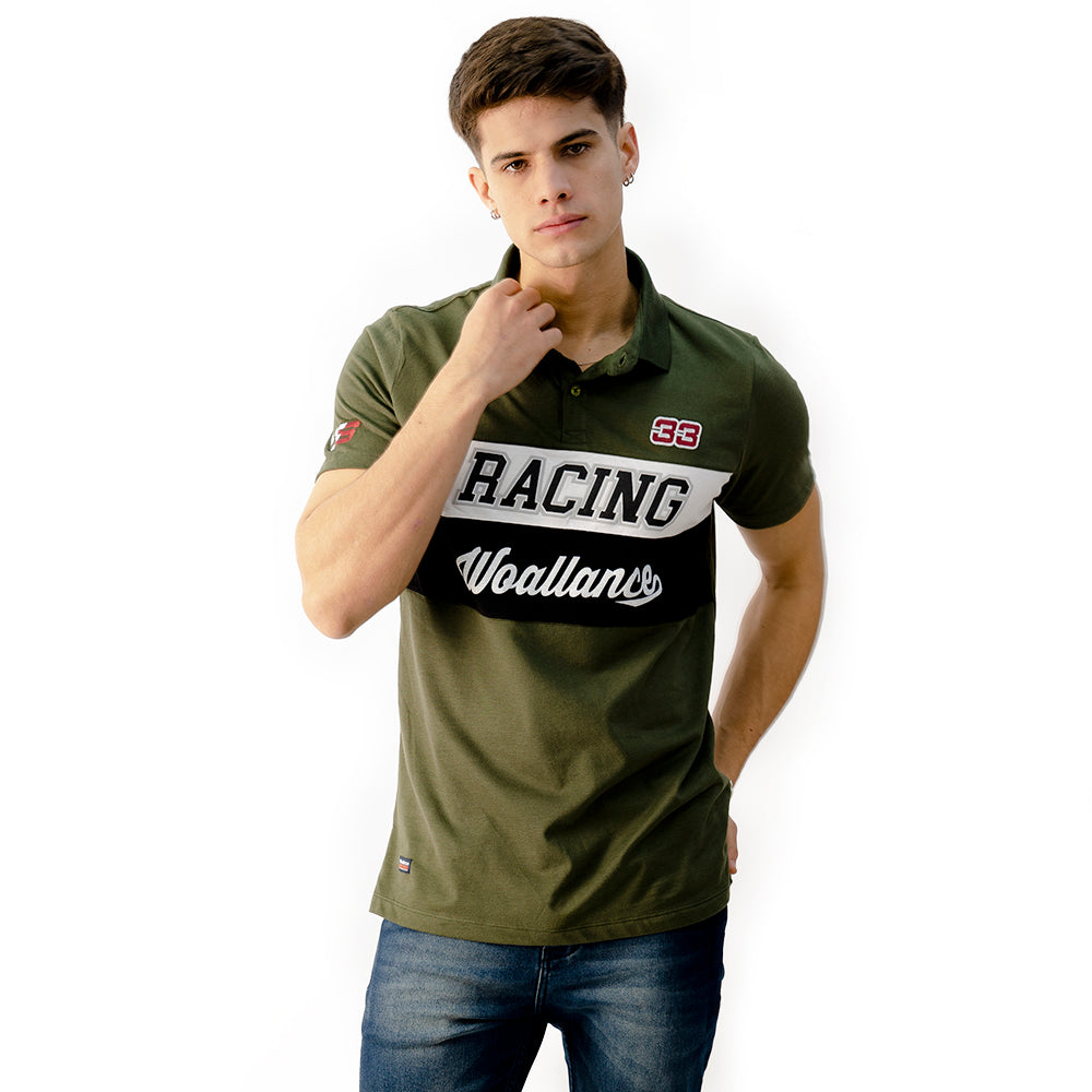 Polos Camisero Manga Corta Algodón Hombre Woallance Ayrton H25