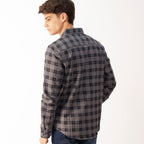 Camisa Manga Larga Hombre Woallance Gris Marshall H25