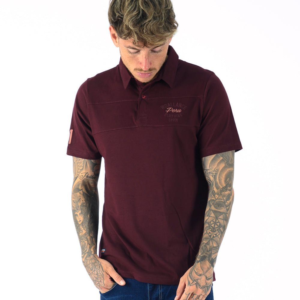 Polo Box Manga Corta Algodón Hombre Woallance Copenague H24