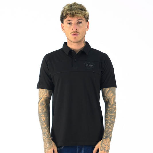 Polo Box Manga Corta Algodón Hombre Woallance Copenague H24