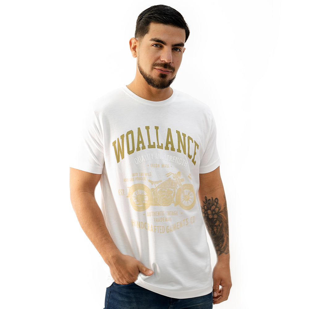 Polo Manga Corta Algodón Woallance Clásico 026 H25