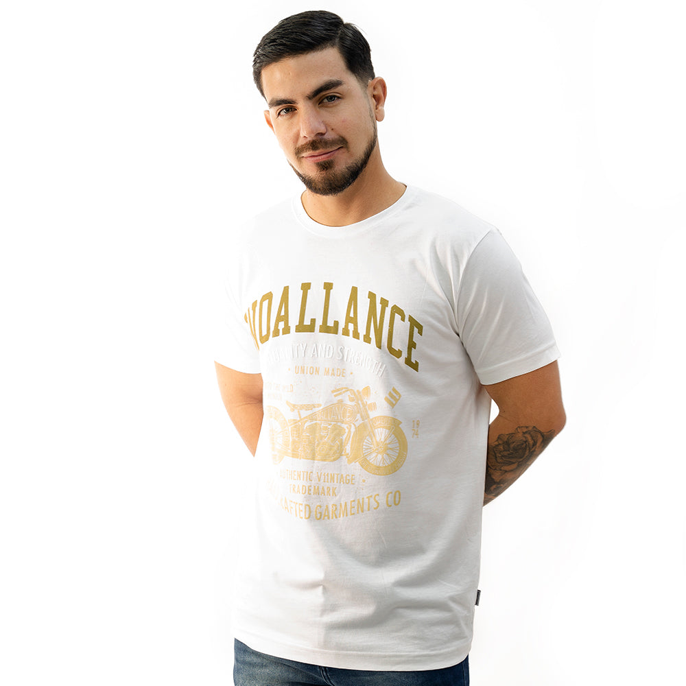 Polo Manga Corta Algodón Woallance Clásico 026 H25