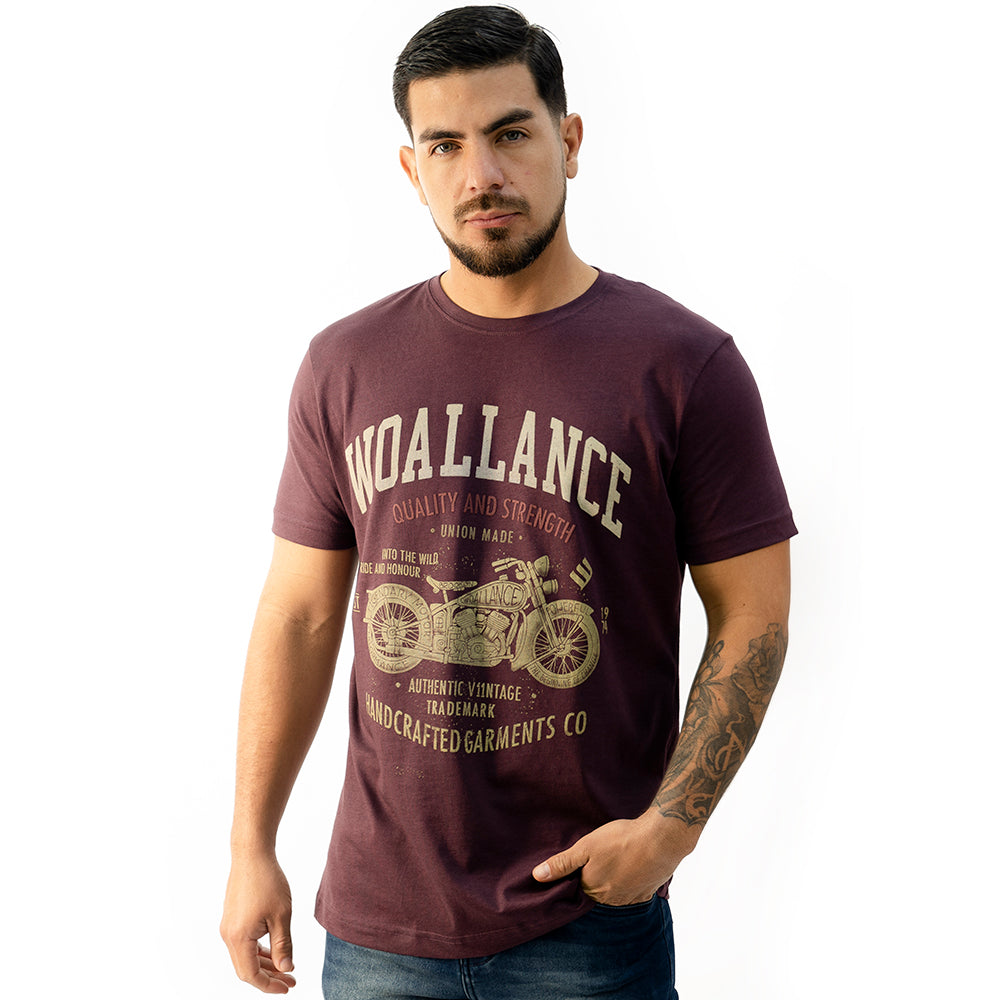 Polo Manga Corta Algodón Woallance Clásico 026 H25