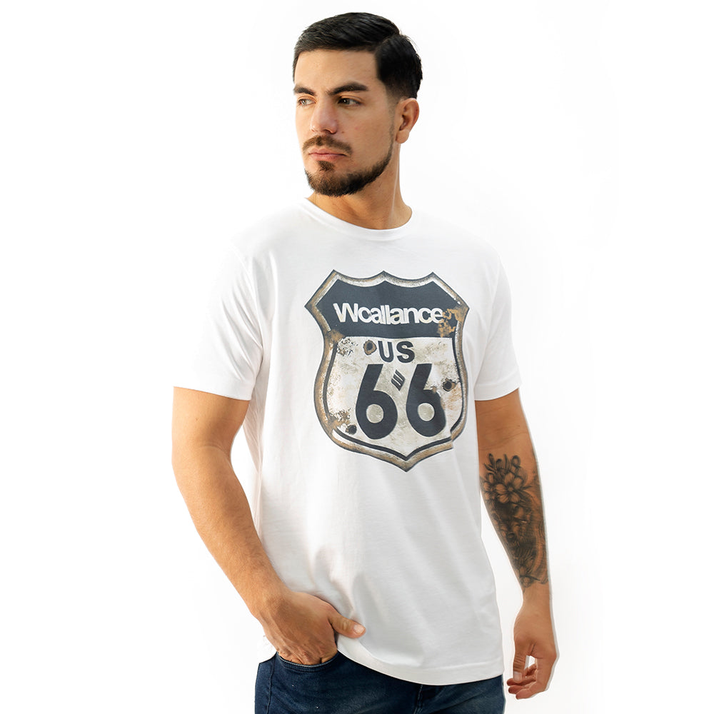 Polo Manga Corta Algodón Woallance Clásico 033 H25