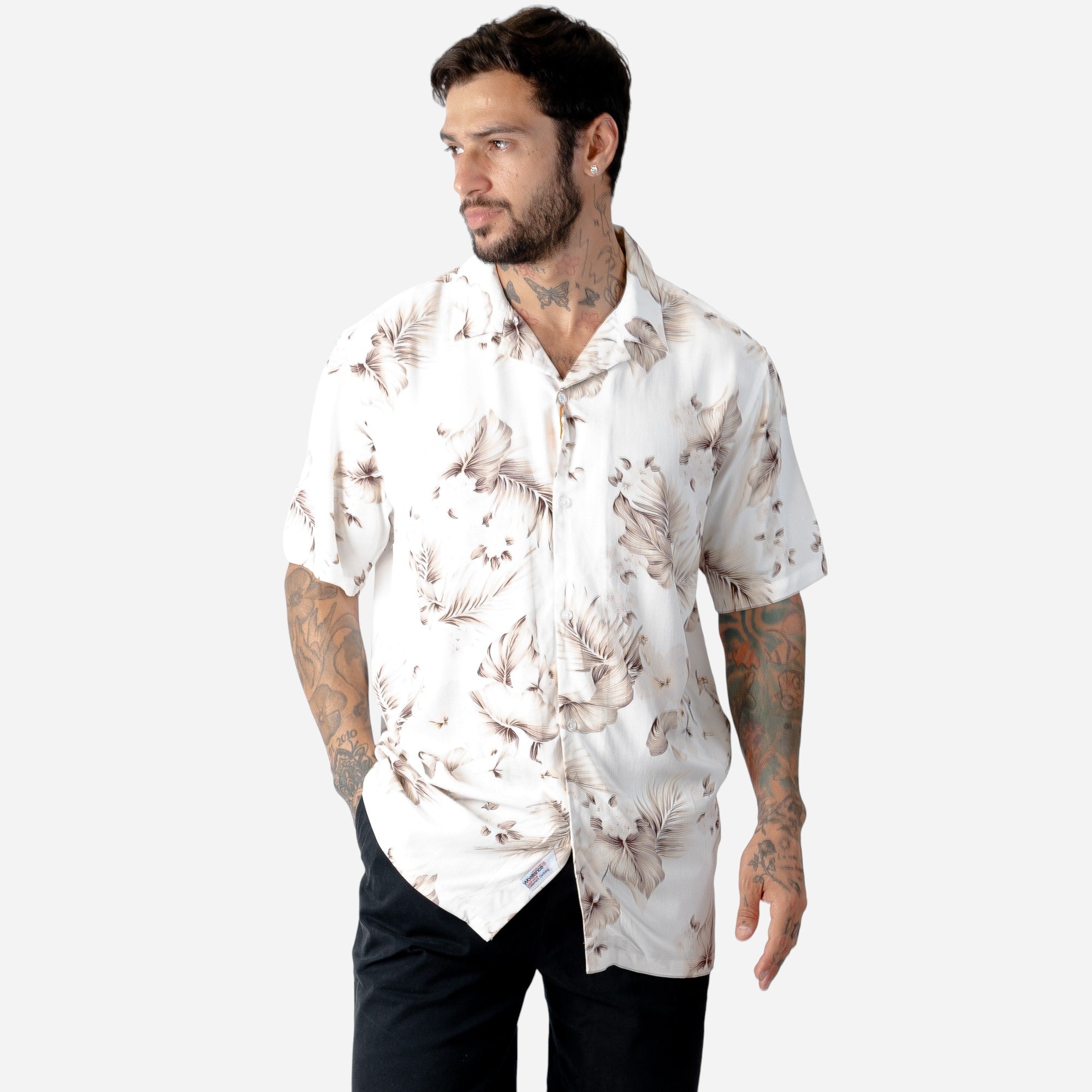 Camisa Mc Hombre Woallance Carter H25-26