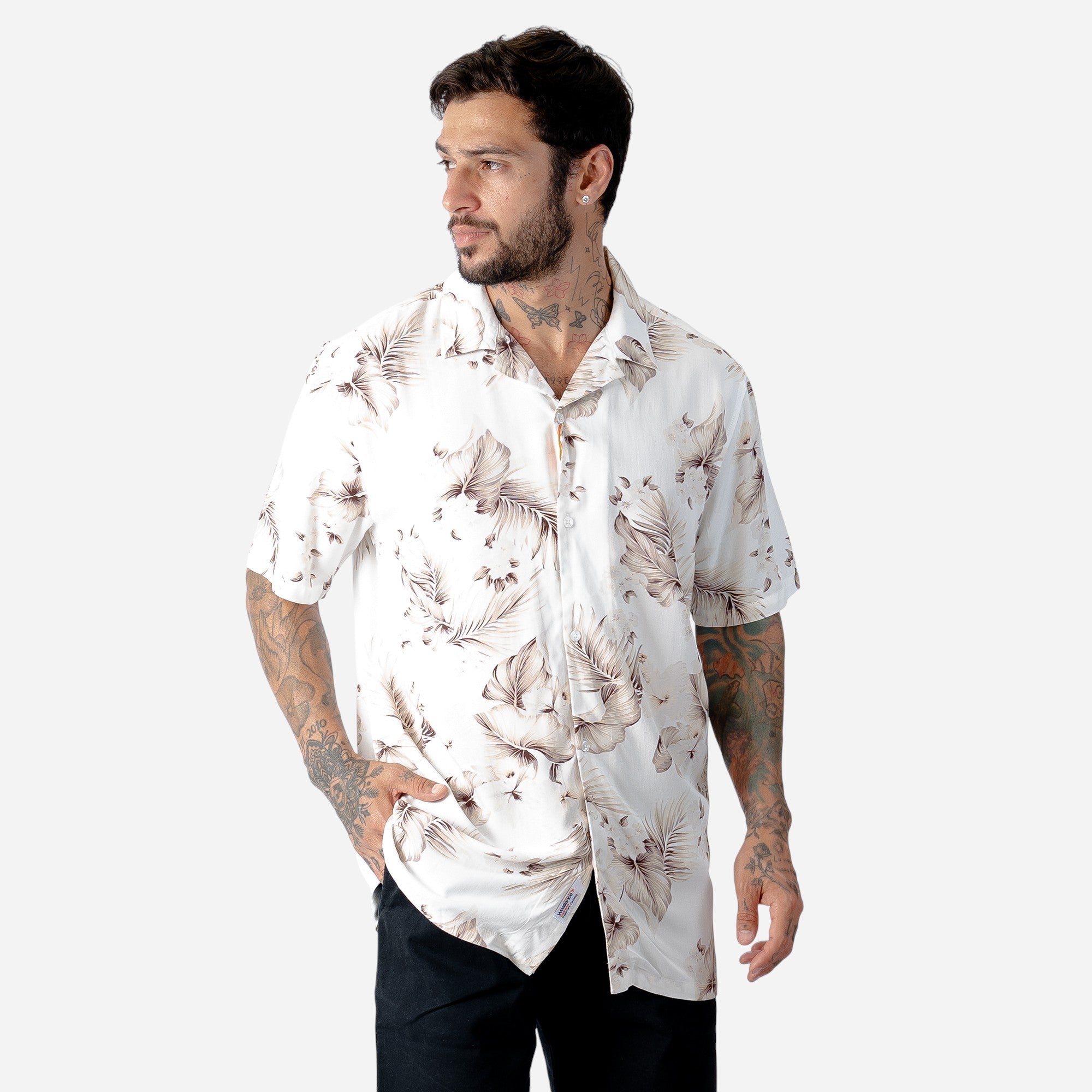Camisa Mc Hombre Woallance Carter H25-26