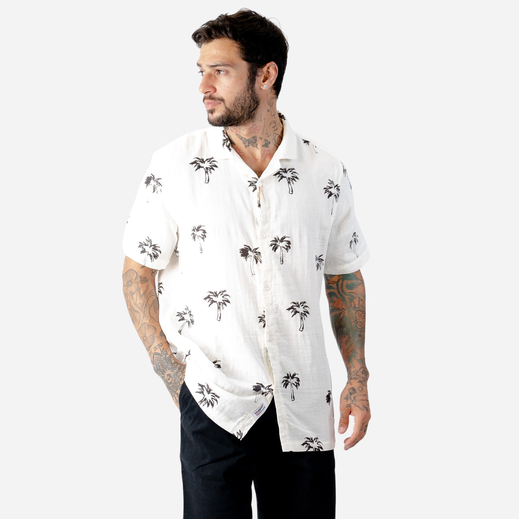 Camisa Mc Hombre Woallance Jamaica H25-26