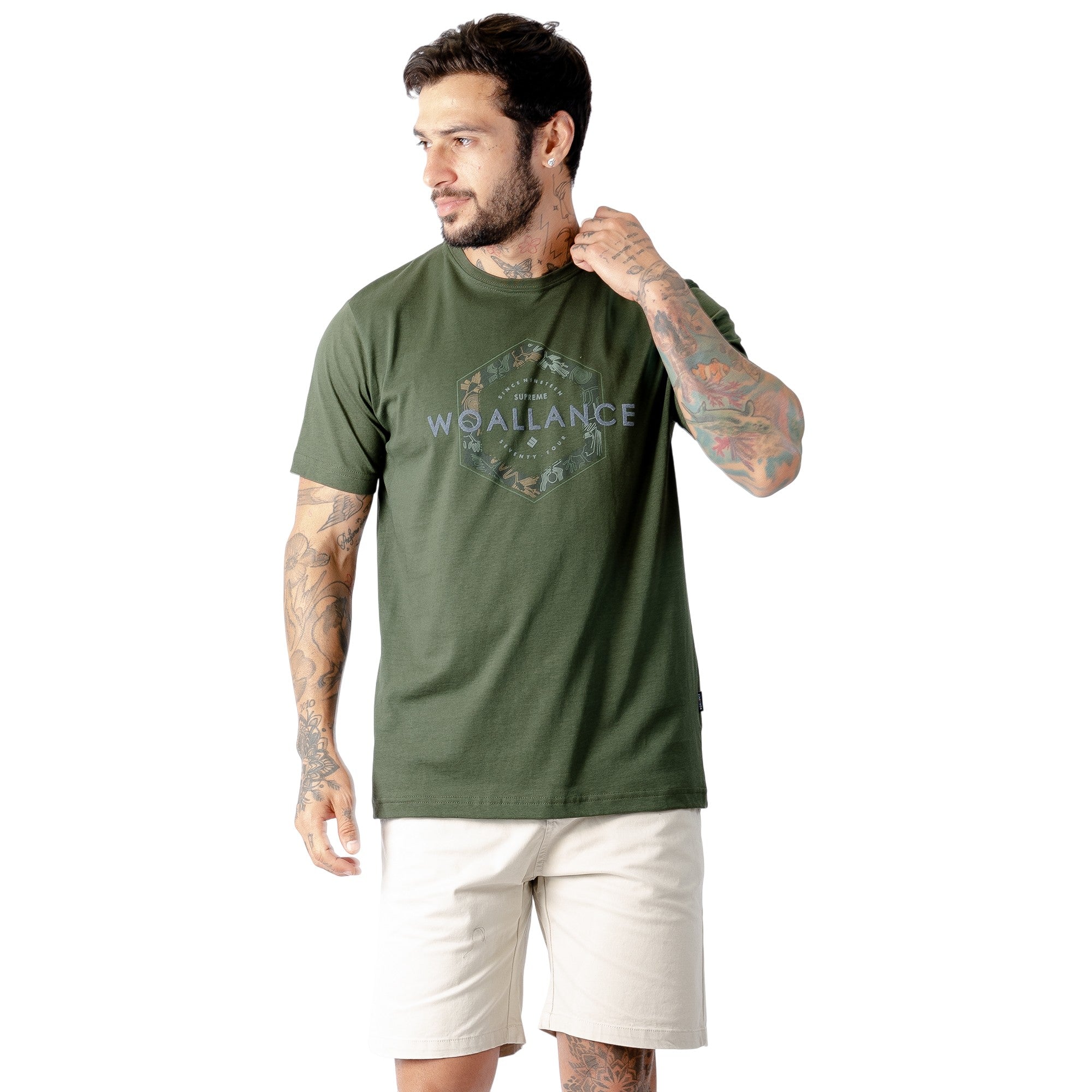 Polo Manga Corta Algodón Woallance Clásico 072 H25