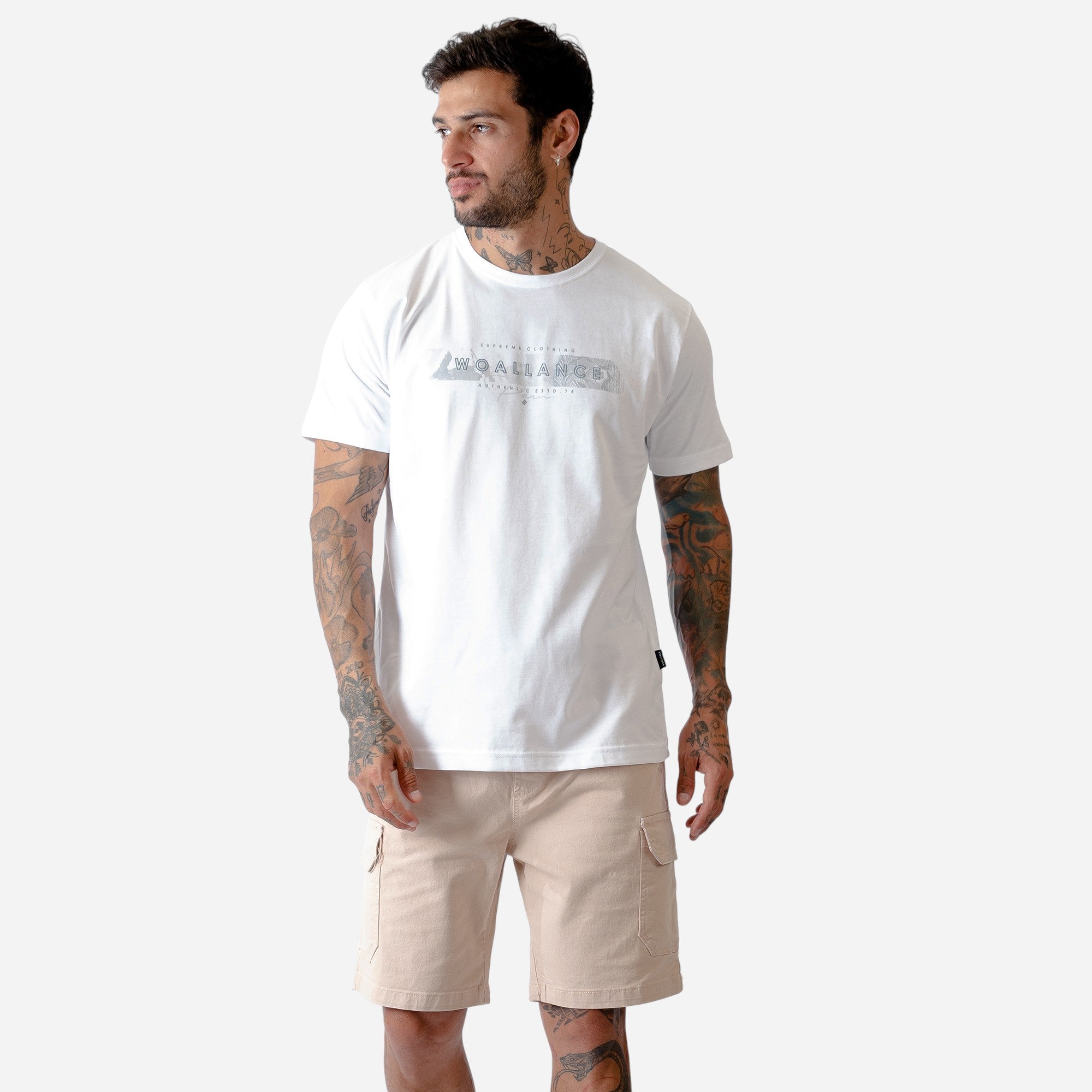 Polo Manga Corta Algodón Woallance Clásico 088 H25