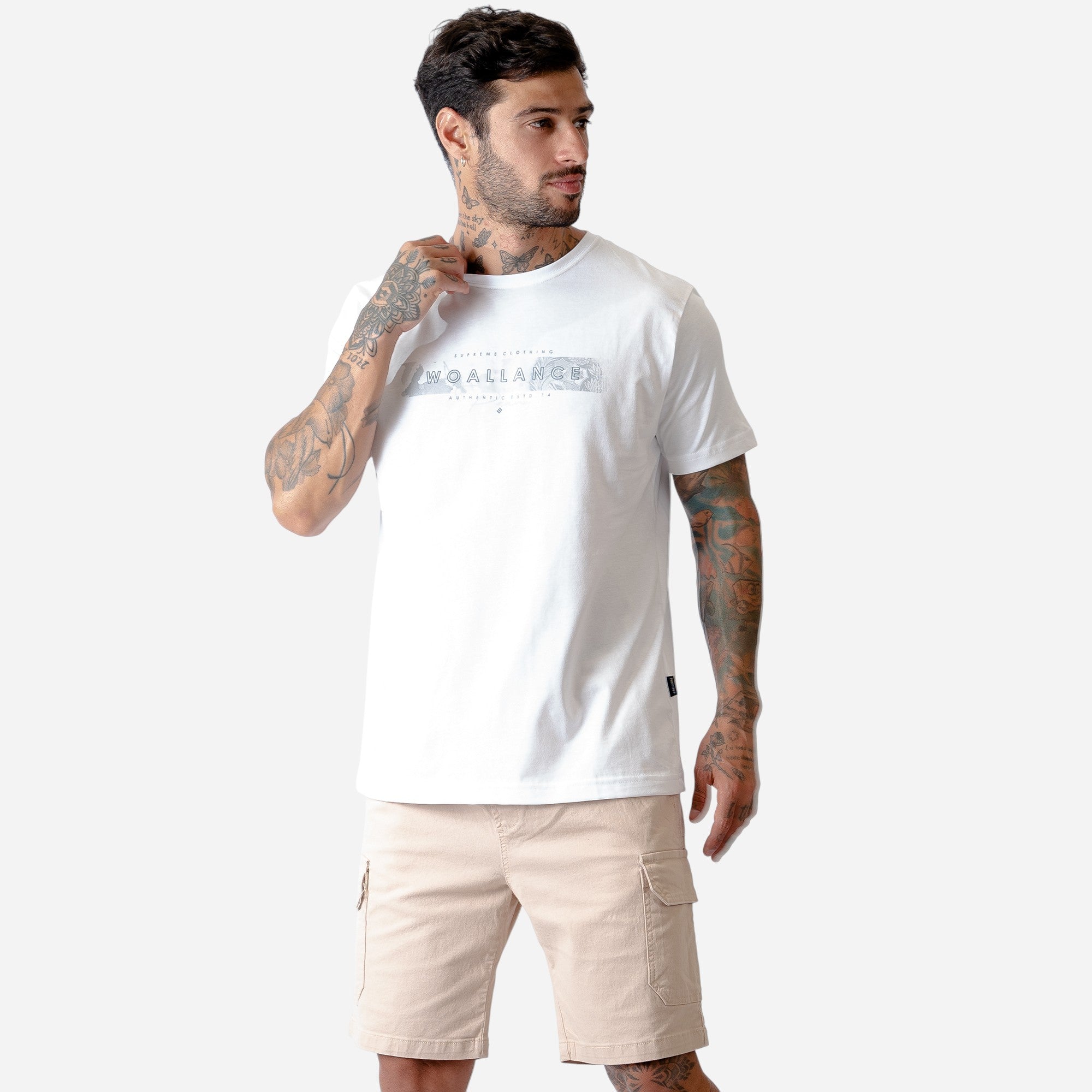 Polo Manga Corta Algodón Woallance Clásico 088 H25