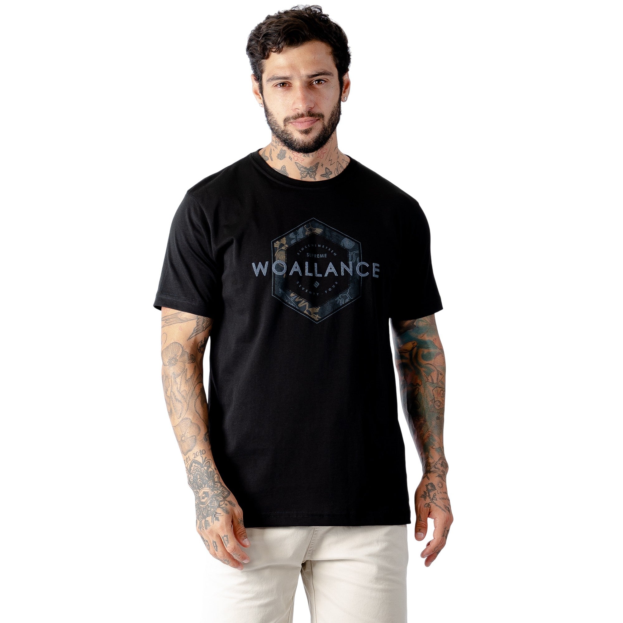Polo Manga Corta Algodón Woallance Clásico 072 H25
