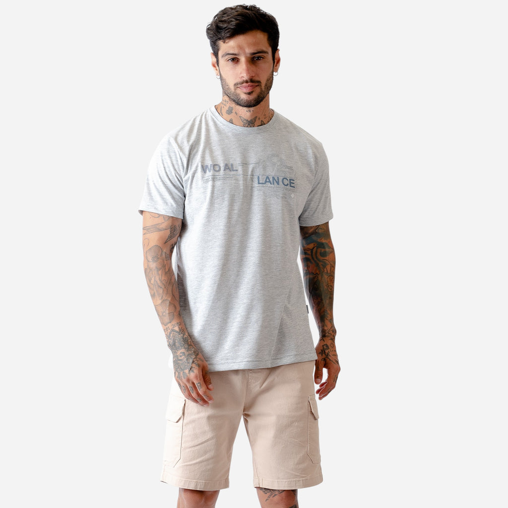 Polo Manga Corta Algodón Woallance Clásico 078 H25