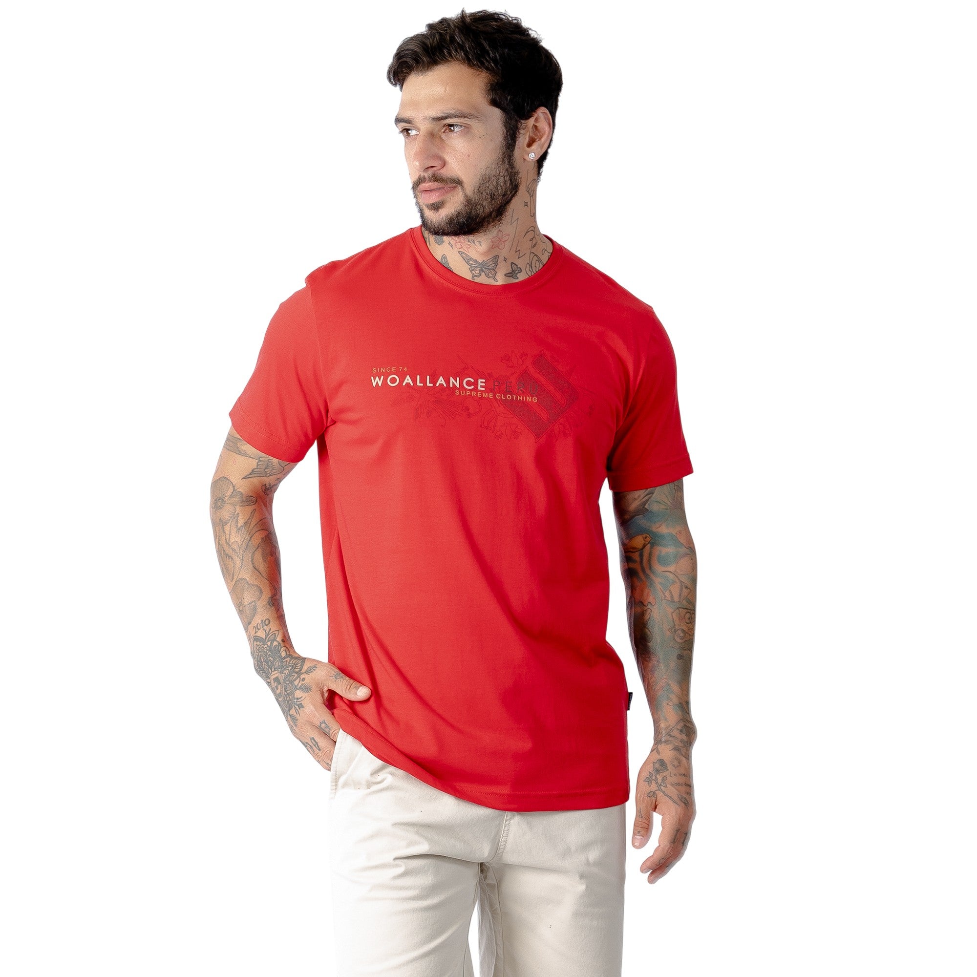 Polo Manga Corta Algodón Woallance Clásico 090 H25