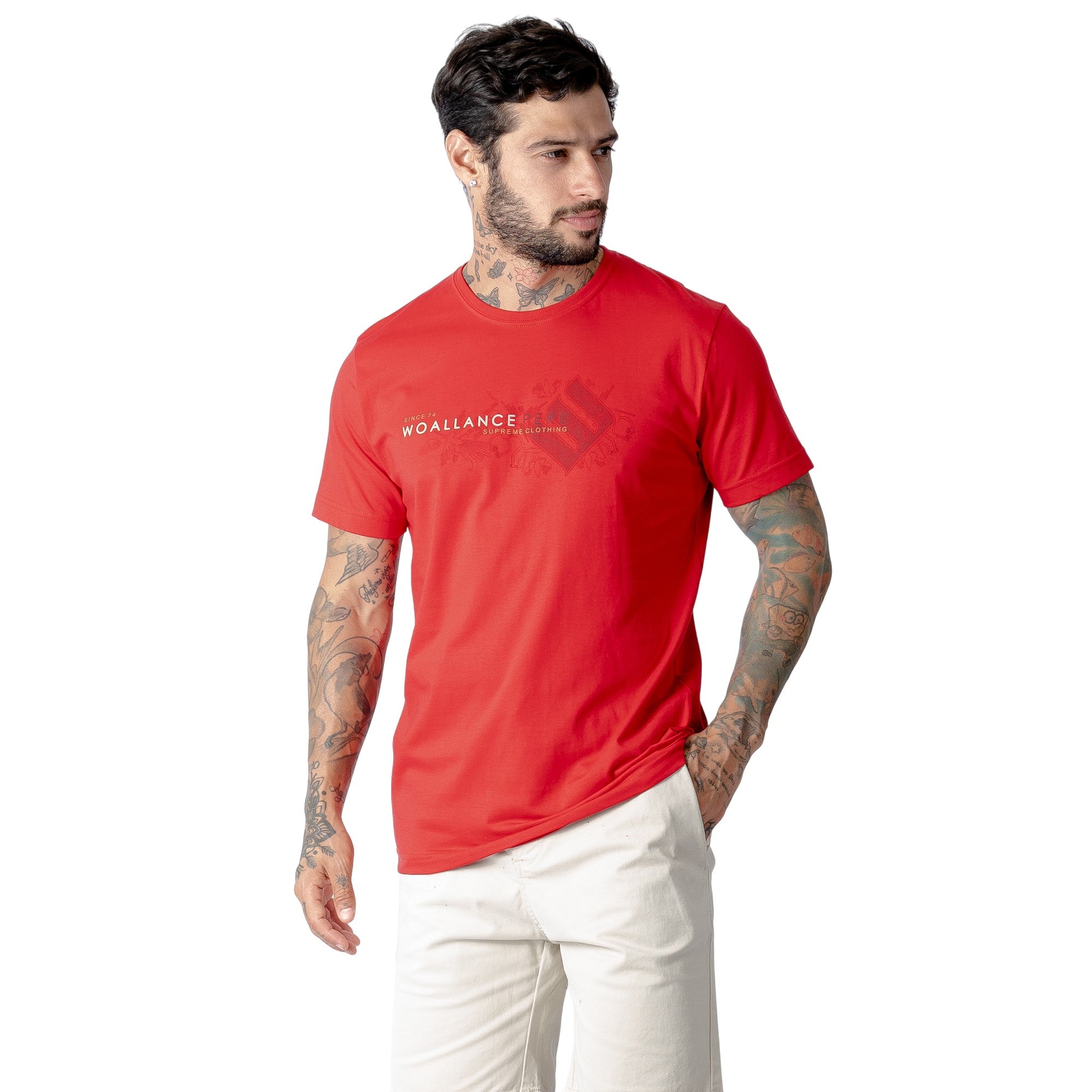 Polo Manga Corta Algodón Woallance Clásico 090 H25