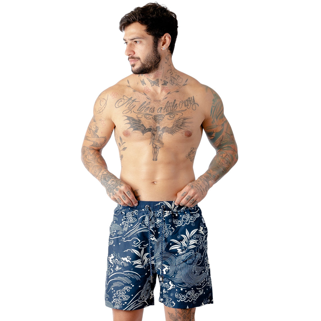 Ropa De Baño Short Hombre Woallance Nirvana H24-25